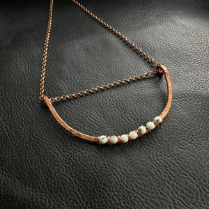 Woven Amazonite Copper Arc