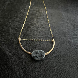 Gold Arc with Labradorite