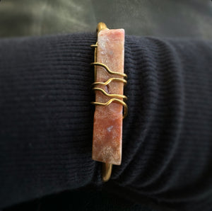 Pink Moss Agate || One-of-a-kind